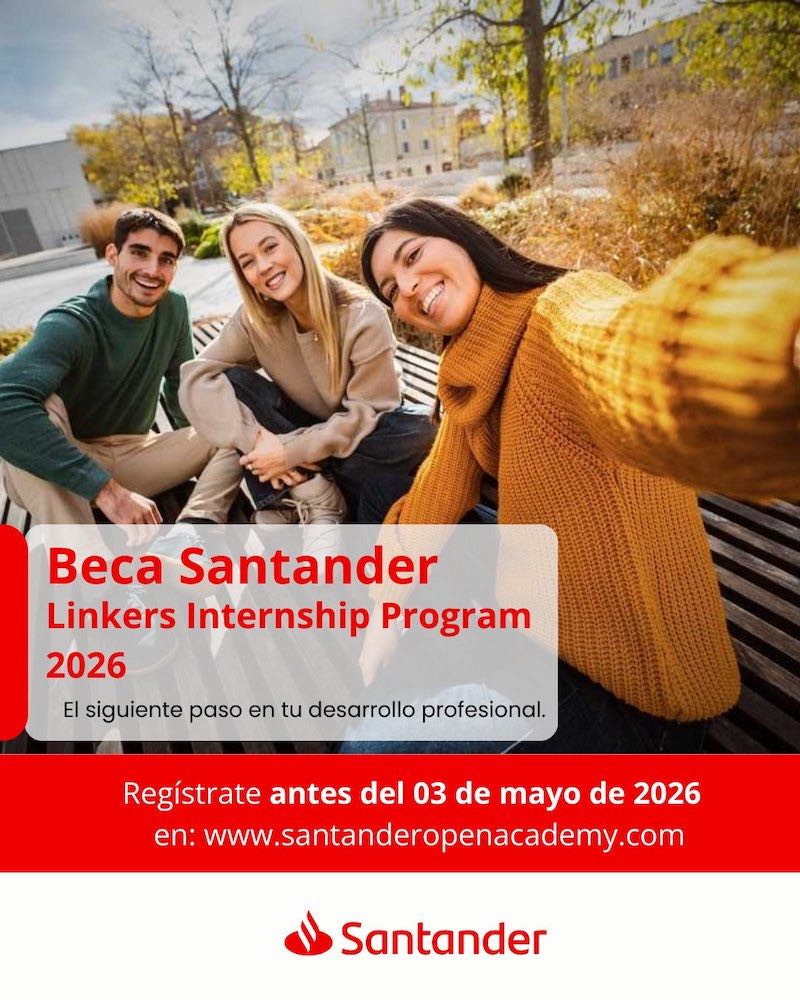 Beca Santander - Linkers Internship Program 2026
