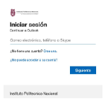 Portal de acceso a correo IPN