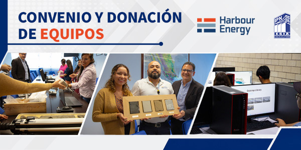 Donación de equipos Harbour Energy Esia Ticomán
