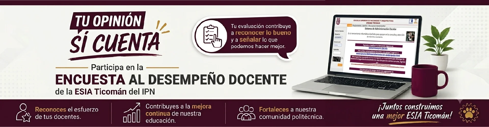 Encuesta al desempeño docente