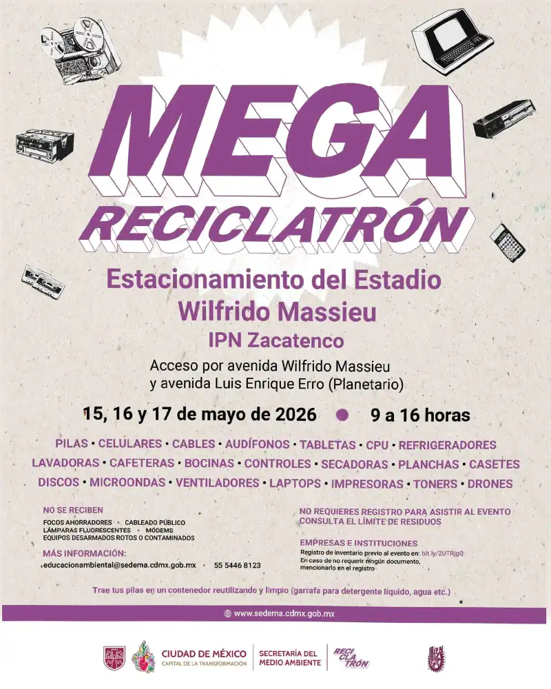 MEGA Reciclatrón IPN 2026